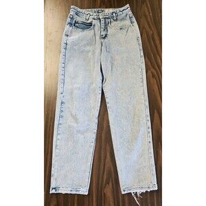 Vintage Calvin Klein Sport Jeans Size S Womens Acid Wash Made in USA Cotton
